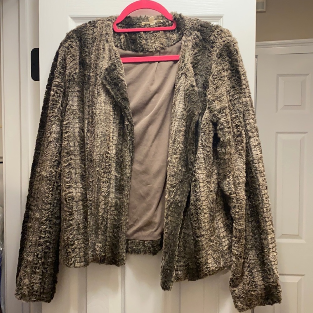 Cozy long sleeve jacket